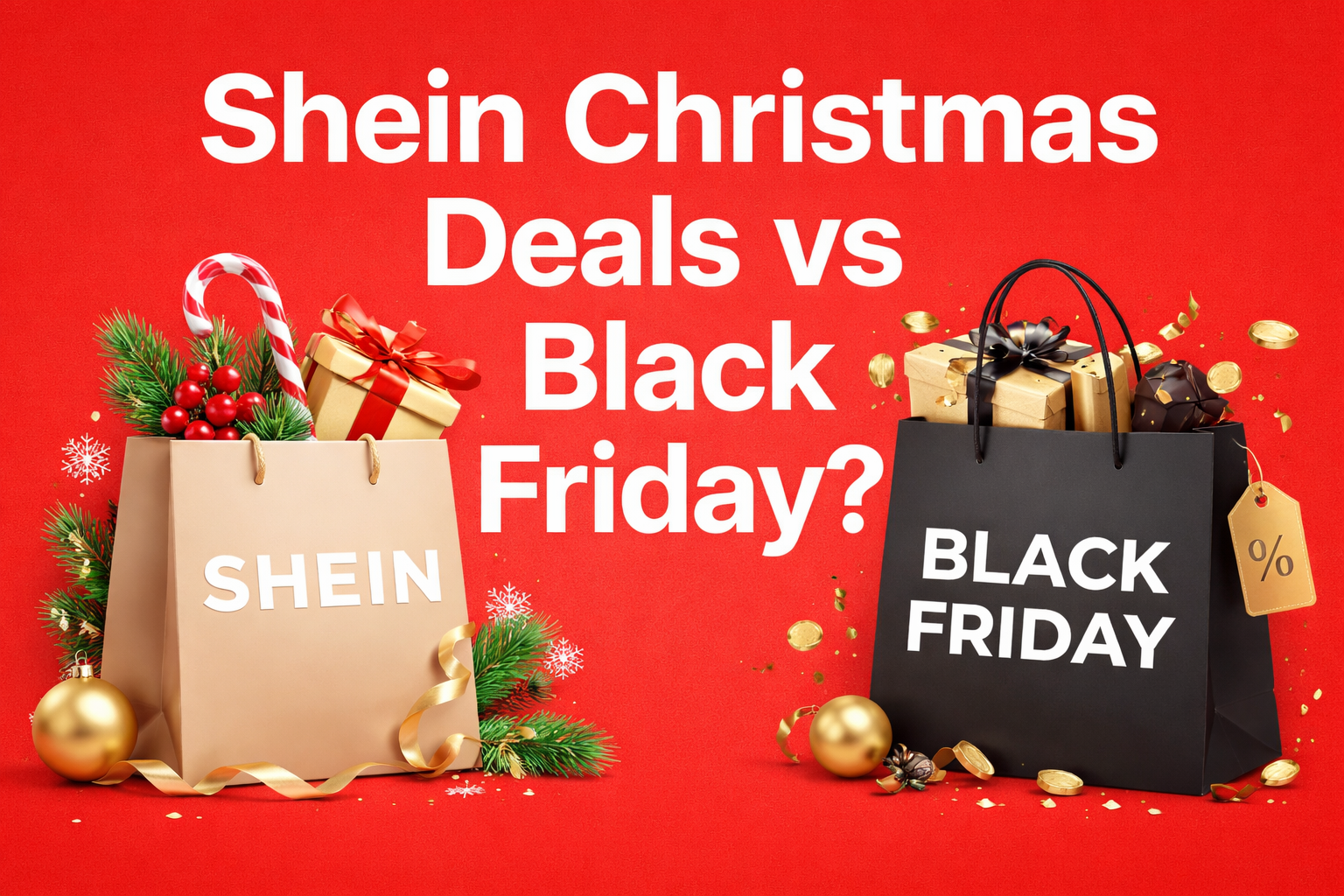 Shein Christmas Deals vs Black Friday?